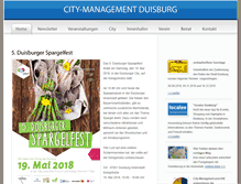 Tablet Screenshot of citydu.de